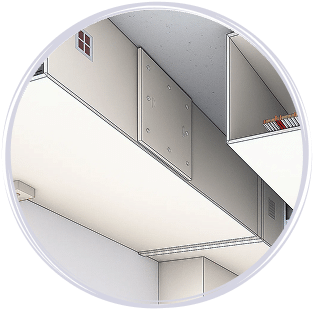 3B Konzept kümmert sich um die baulichen Maßnahmen für den Branschutz Ihres Gebäudes, inklusive Brandabschottungen, Brandschutzbekleidung, Brandschutzfugen und der Prüfung von Brandschutztüren.