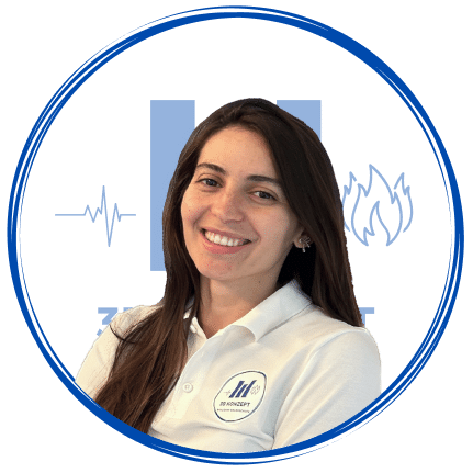 Maria Llesi ist für die Buchhaltung bei 3B Konzept verantwortlich.